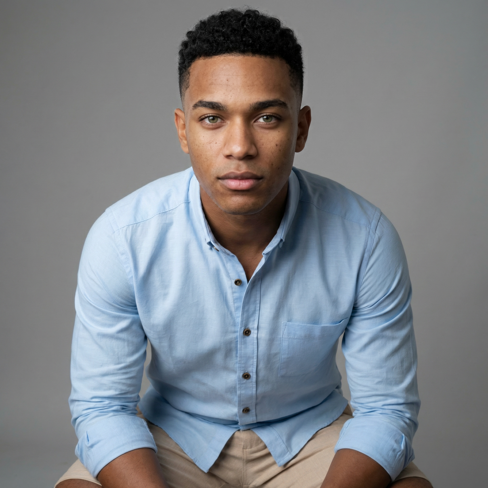 Camisa Chalís Hombre Manga Larga Slim Fit - Elegancia Fluida Premium